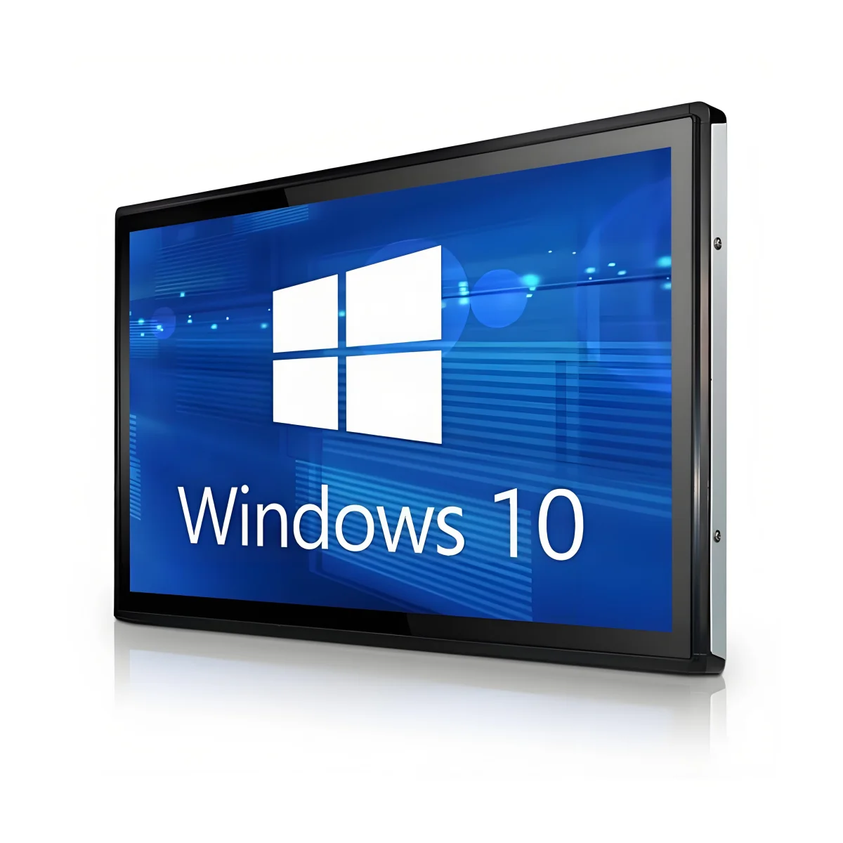 Factory Price 10.1 Inch Wall-mounted Industrial LCD Panel PC 10 Points Touch Screen Metal Case Open Frame