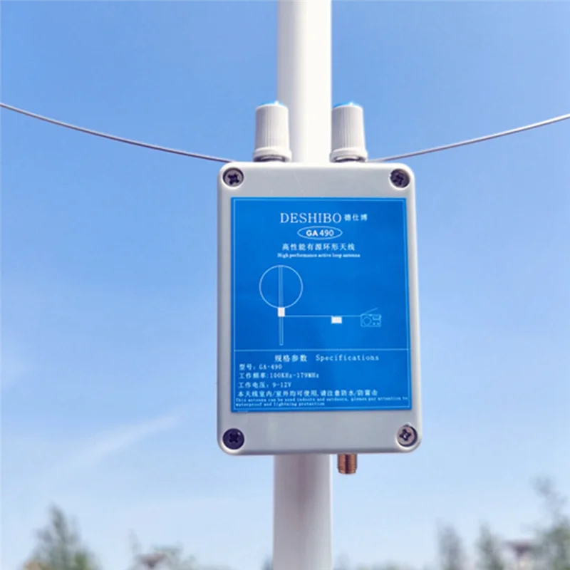 Reliableoutdoor Shortwave Antenna Ga490 Radio/SDR/Malachite Radio Antenna Shortwave Nhk Multi-Function Convenient Radio,15M Easy