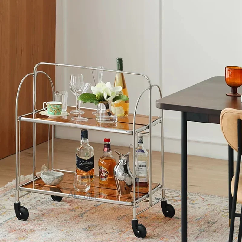 foldable service hand trolley