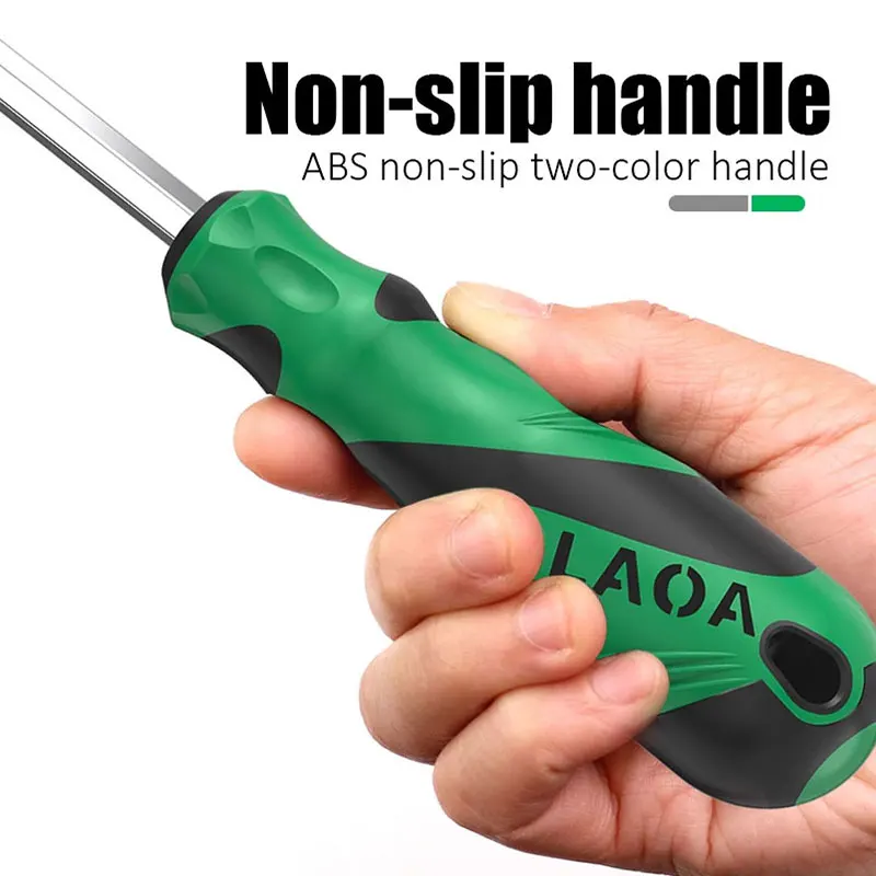 1PCS LAOA S2 Streight Precision Socket Hex Screwdriver Magnetic Screwdriver Screw Bit Repair Tool
