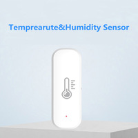Tuya ZigBee/WiFi Temperature Humidity Sensor Detector Smart Home APP Remote Monitor Via Smart Life Works Thermometer Hygrometer