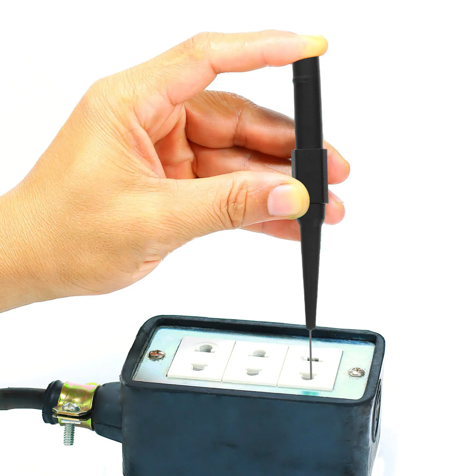 

Набор из 2-х прецизионных электрических тестовых зондов с игловидными наконечниками для мультиметра, автомобильный тестер цепей, измеритель напряжения