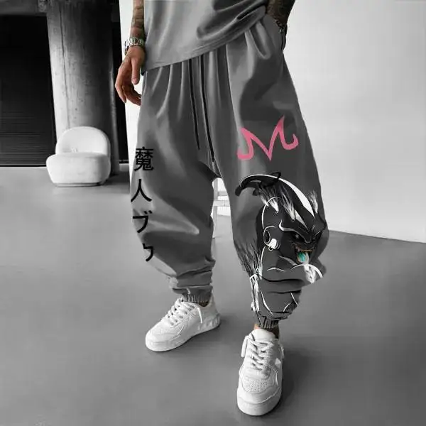 2026 Summer Dragon Ball Majin Buu 3D Print Joggers, Quick Dry Oversized Outdoor Hip Hop Casual Sports Pants for Men Women Kids