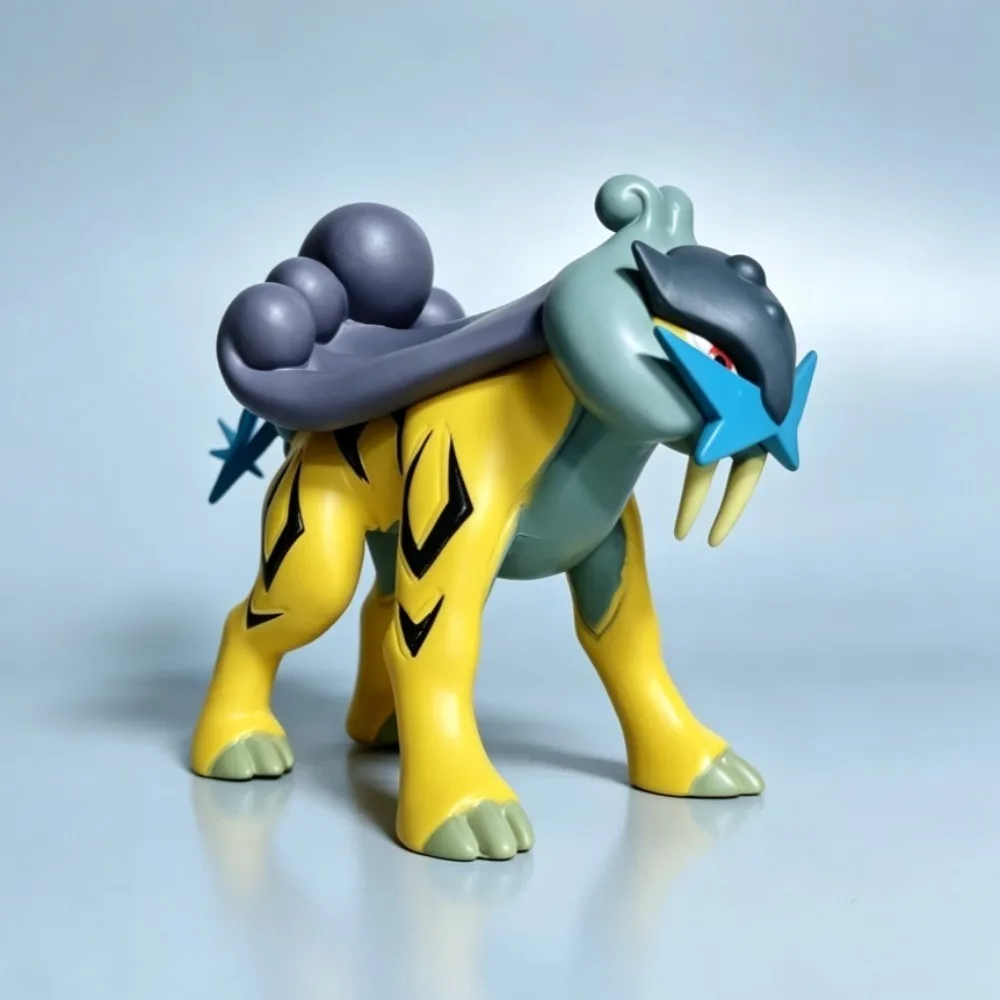 Anime Figure Scale World Suicune Entei Raikou Pokemen Action Figures Pvc Statue Desktop Collection Model Toys Gifts 10-11cm - view 5