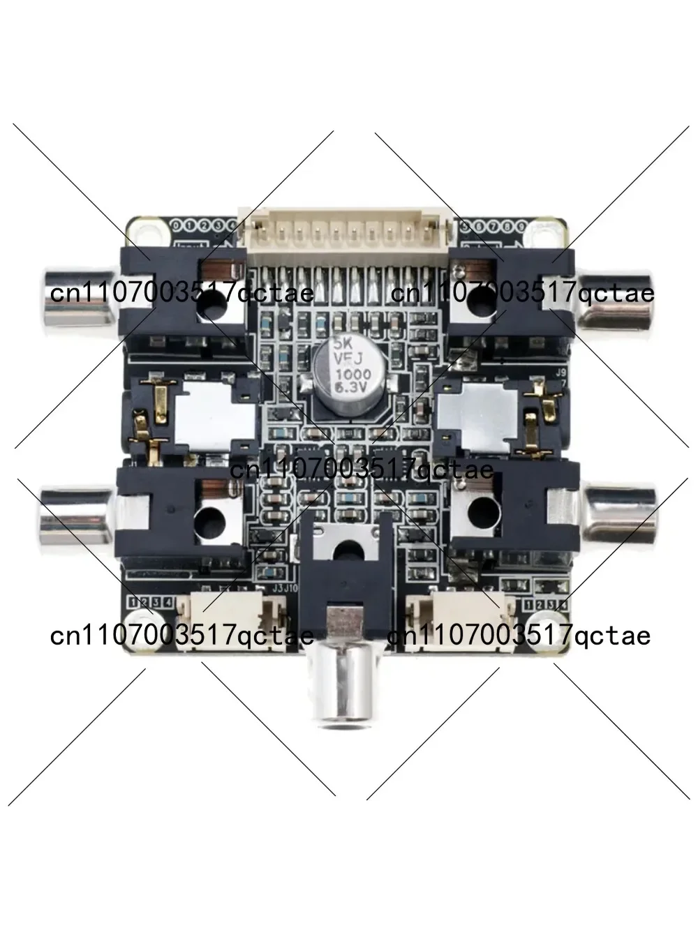 ADAU1701 2.1 Channel DSP Audio Processor Board Front-stage Tone Adjustment Volume Control Two-way Frequency Division