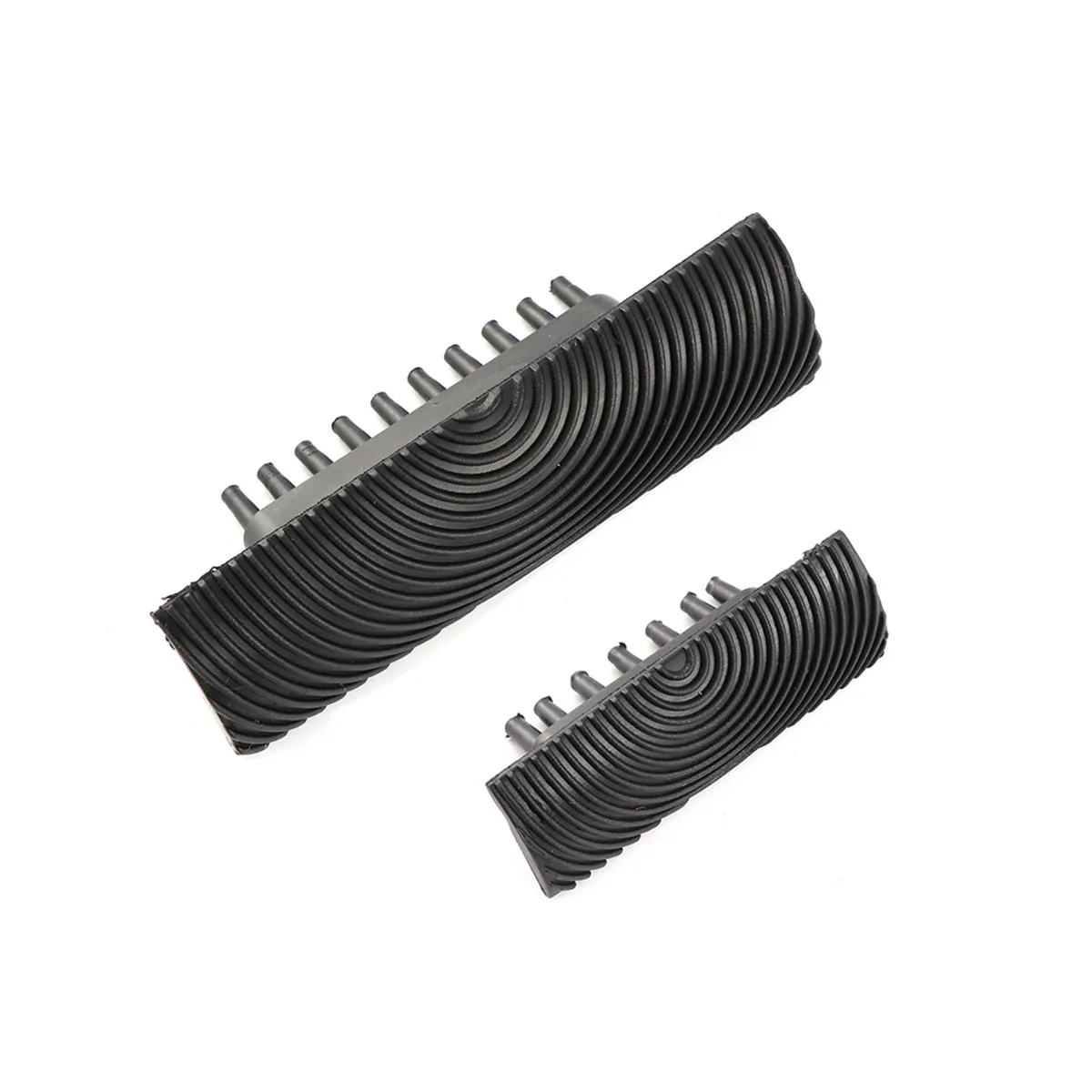 2Pcs Wood Graining Painting Tools Rubber Wall Decorative DIY Tool Set for Vivid Realistic Wood Grain Effect Home Office School