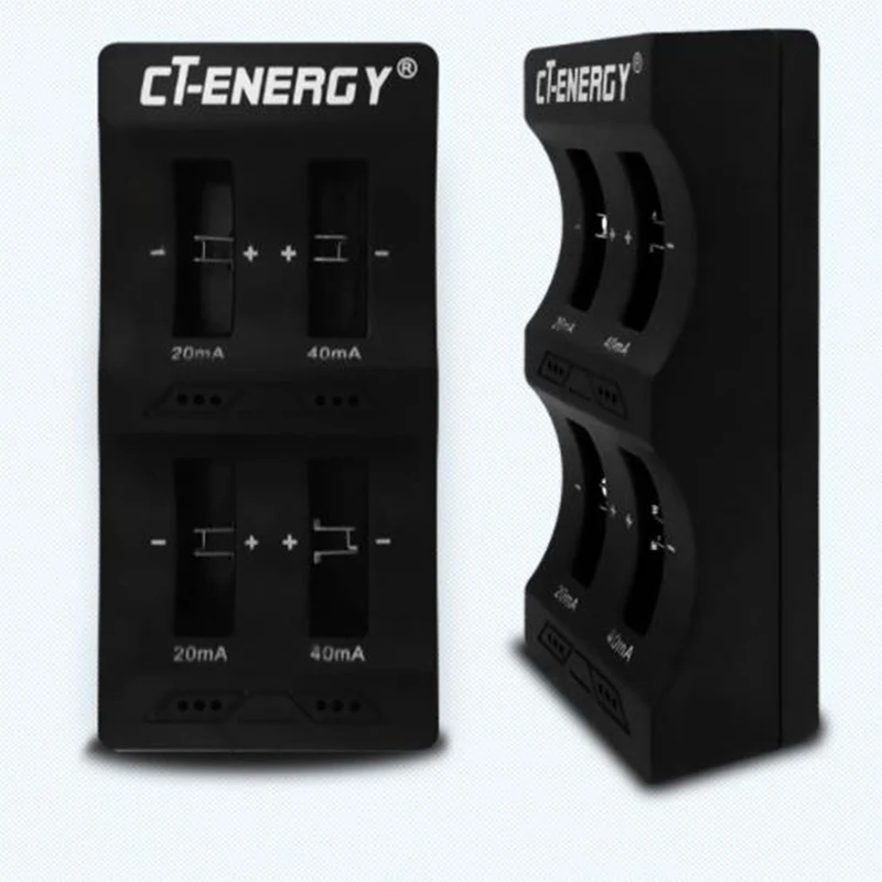 Bateria litowa ładowarka do 2032 LIR220 LIR1632 LIR2032 LIR2025 LIR2016 LIR2450 LIR2477 smart 3.6V USB 4 gniazdo ładowarka