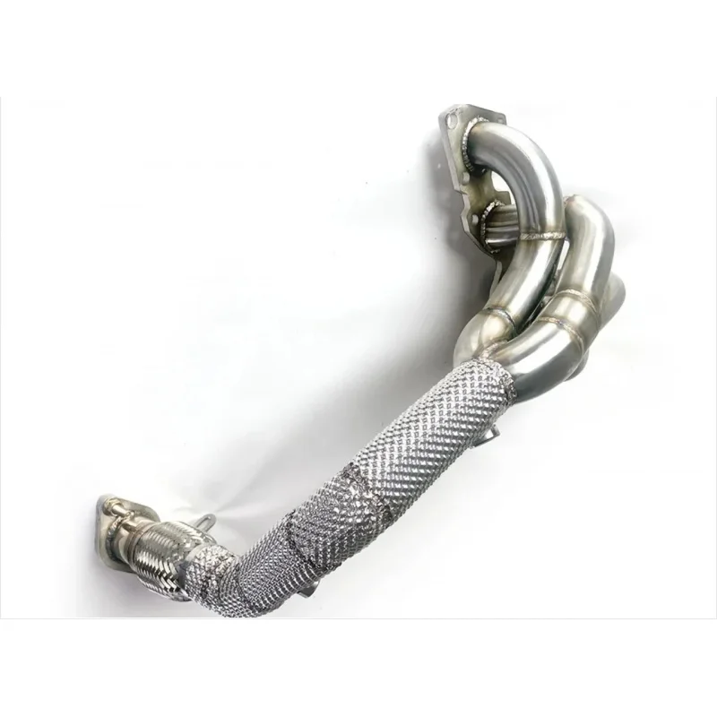 High-flow Manifold Racing Was Used in Citroen C2 1.4-1.6 2006-2016 Catalytic Conversion Exhaust System