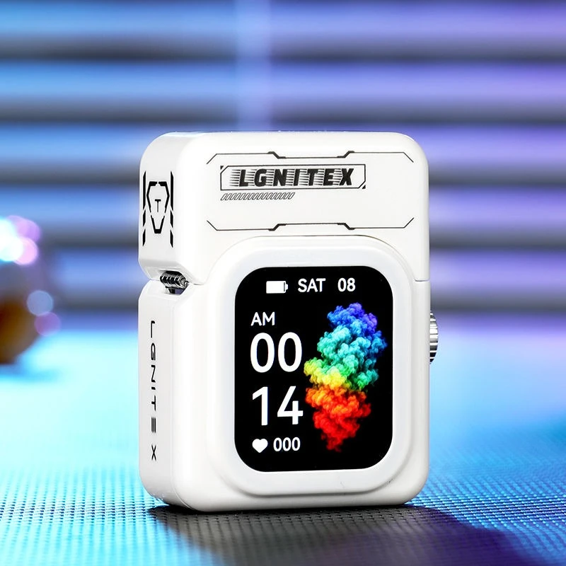 New Bluetooth Smart Electronic Touch Screen Lighter High-end Smart Lighter Cigarette Accessories Men's Gift Motor Lighter