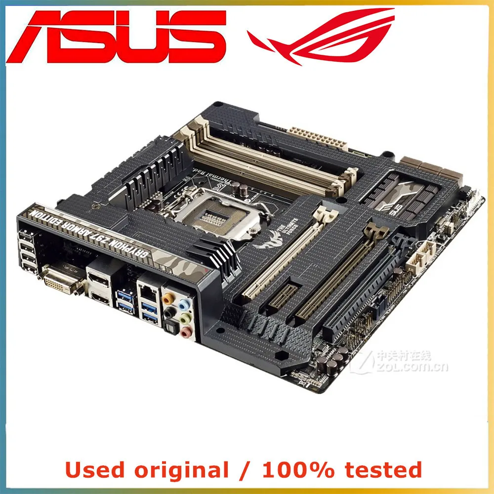 For ASUS GRYPHON Z97 ARMOR EDITION Z97 LGA 1150 DDR3 SATA3 USB3.0 motherboard