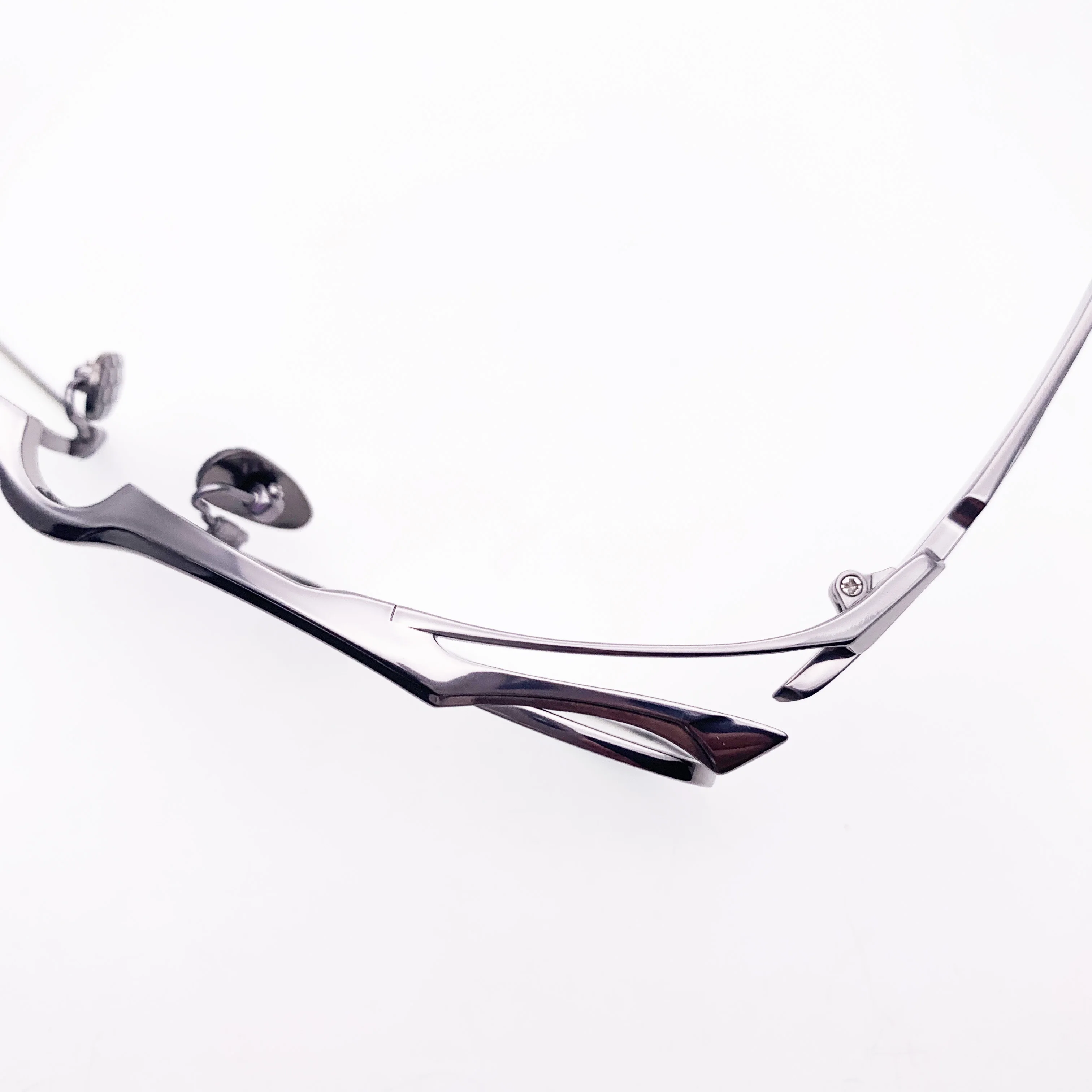 

MF1256-Men‘s Prescription Glasses-Unique Deconstructionism and Futuristic Sensibility-High-Purity Pure Titanium