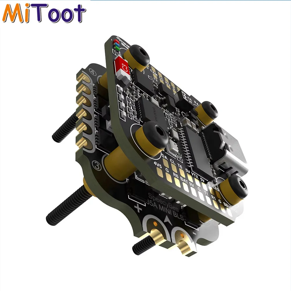 SpeedyBee F405 Mini Flugcontroller BLS 35A Mini V2 20x20 4-in-1 ESC Stack für RC FPV Racing Drohne