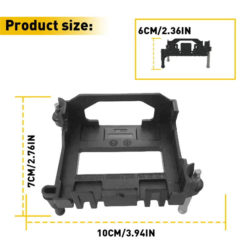 

Front Cruise Distance Radar Control Sensor Body Bracket For 2018-2021 Honda CIVIC CRV 36801-TVA-A17-AS55
