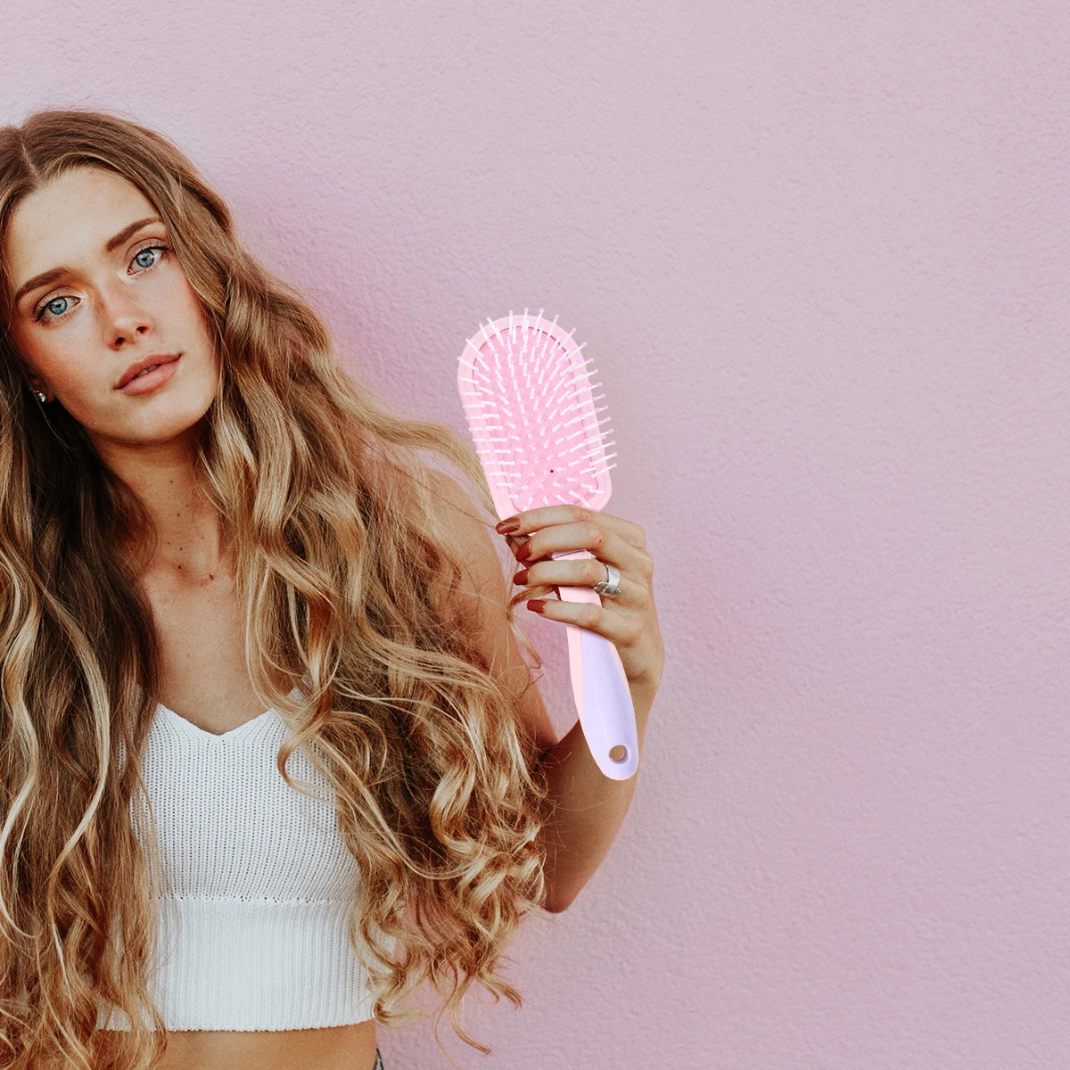 

Massage Comb Sizes ABS Smoothing Hair Brush Anti static Ergonomic H Salon Home Massager Comb Use Hairdressing Tool