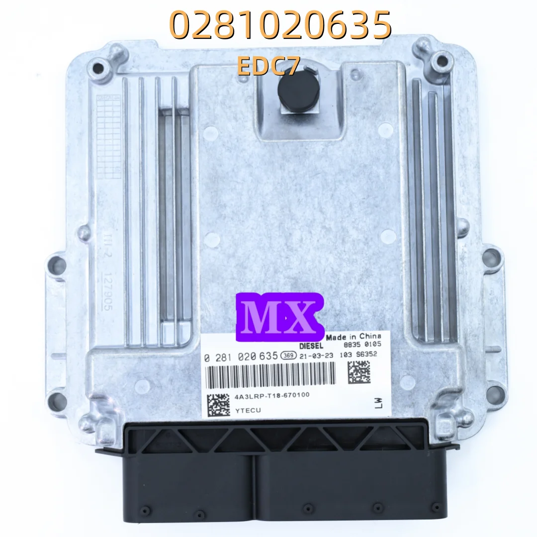 

0 281 020 635 0281020635 EDC7UC31 ECU For CA6DL YC6L Bus Coach Common Rail Engine Management System,one year quality guarantee