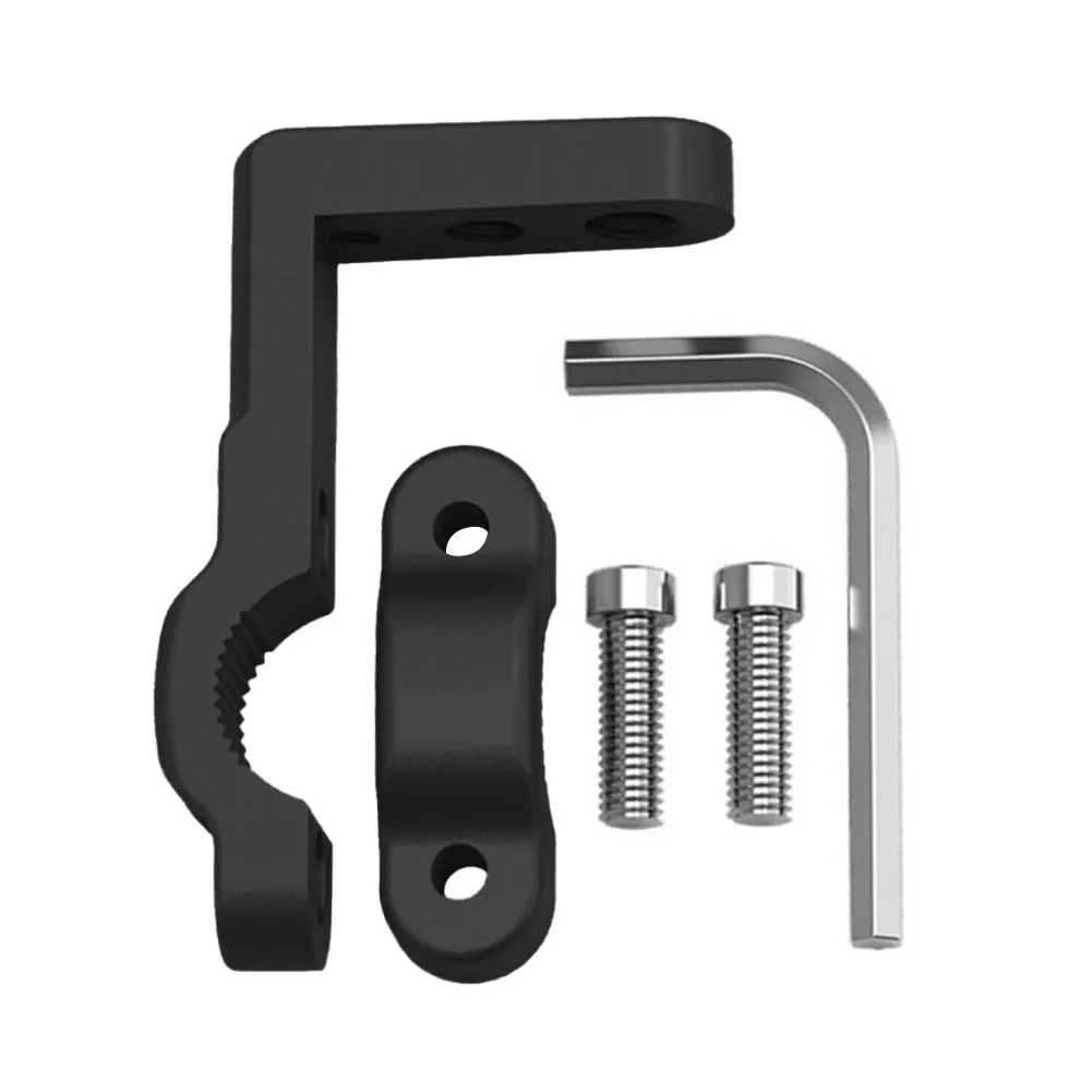 Rear View Mirror Holder 22mm Handlebar Bracket Bike Customization Broad Compatibility M10 M8 M6 Threaded Holes