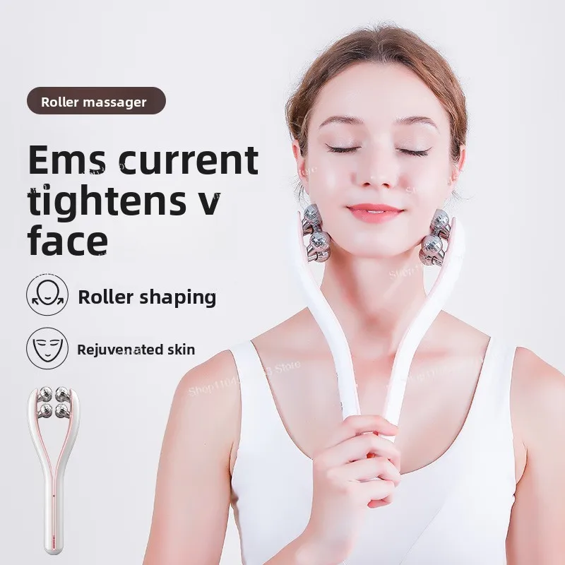 Micro-current roller face-saving household beauty firming lift