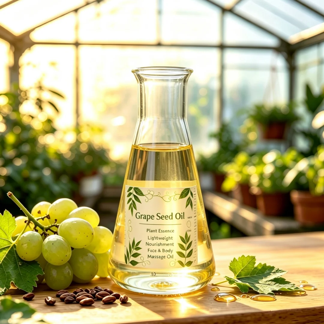 100ml/20ml Grape Seed Base Oil 100% Pure Natural Odorless Fragrance Oil Carrier Oil for Reed Diffuser Aromatherapy