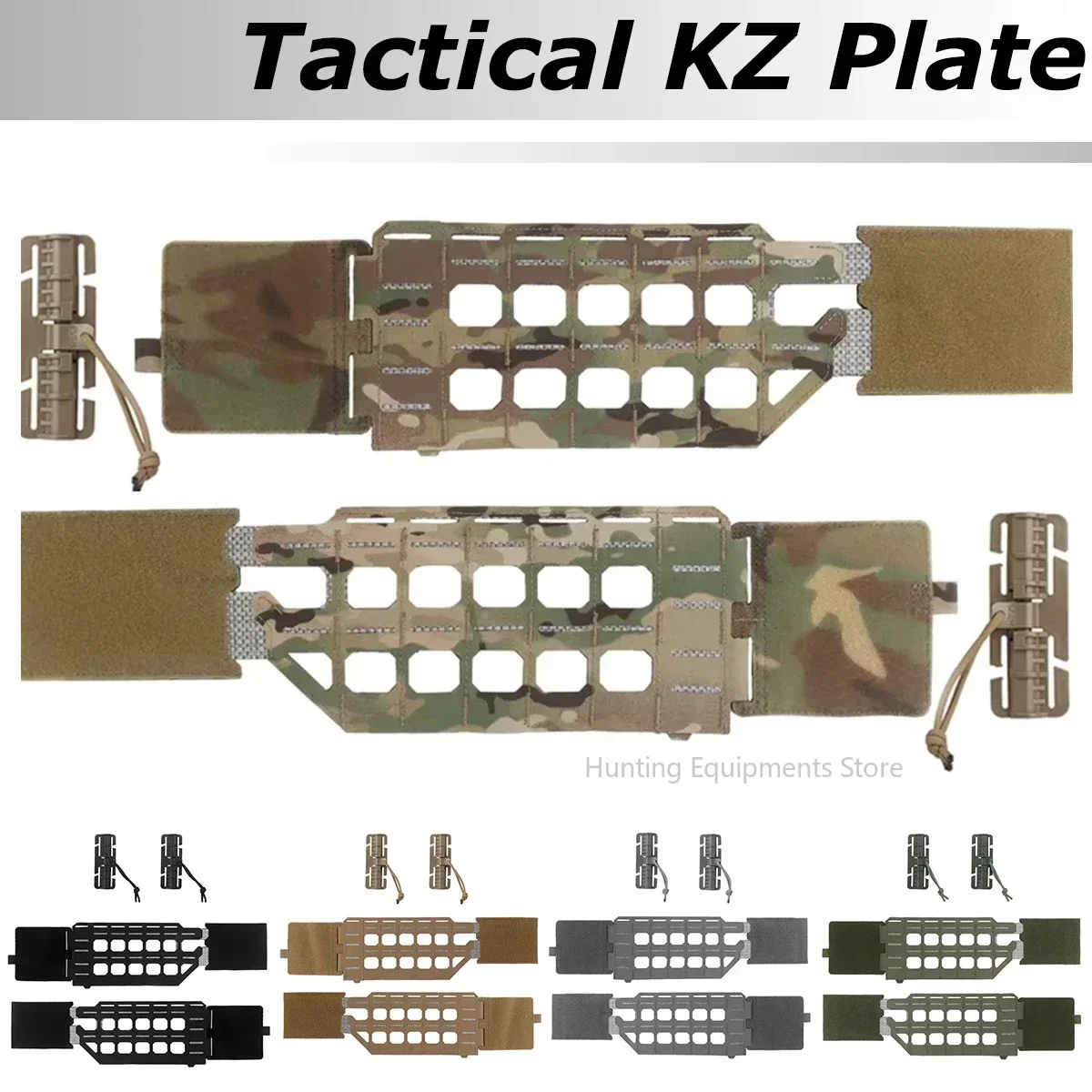 

Tactical Plate Carrier Cummerbund MOLLE Belt Agilit Style K19 KZ Vest Girdle Adapter Airsoft Hunting Gear Sturdy No Deformation