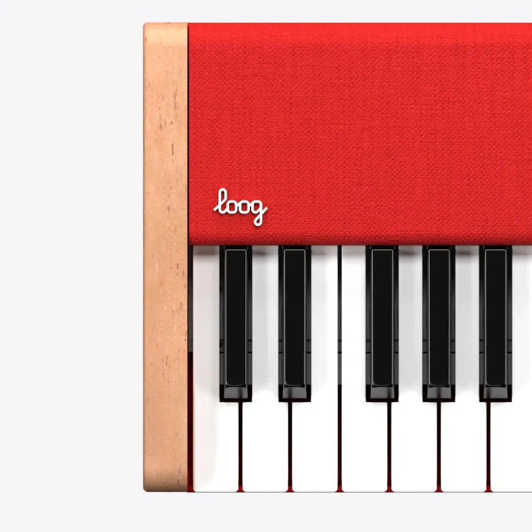 Portable Digital Piano Keyboard for Beginners, Rechargeable with Musician-Grade Sound, USB-C MIDI, Musical Education