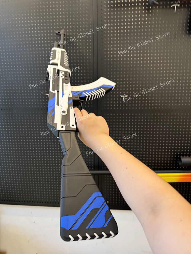 

87 см/34,25 дюйма AK 3D принт индивидуальный игрушечный пистолет Бог огне Катана модель реквизит игровая периферия товары для вечеринок косплей подарок на день рождения