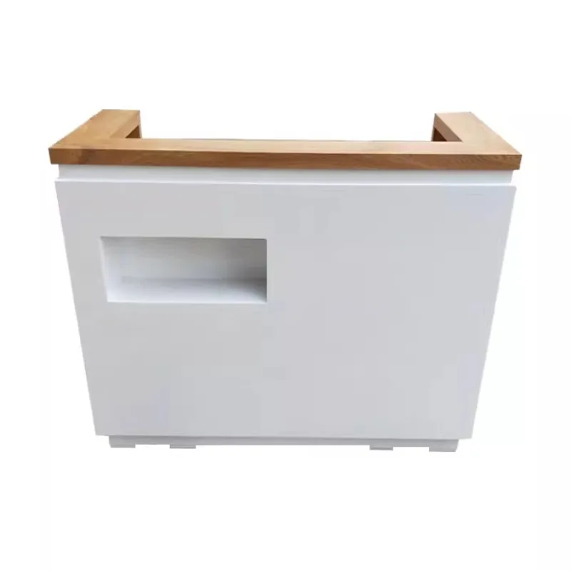 New checkout page counter simple modern clothing store beauty salon bar company reception desk