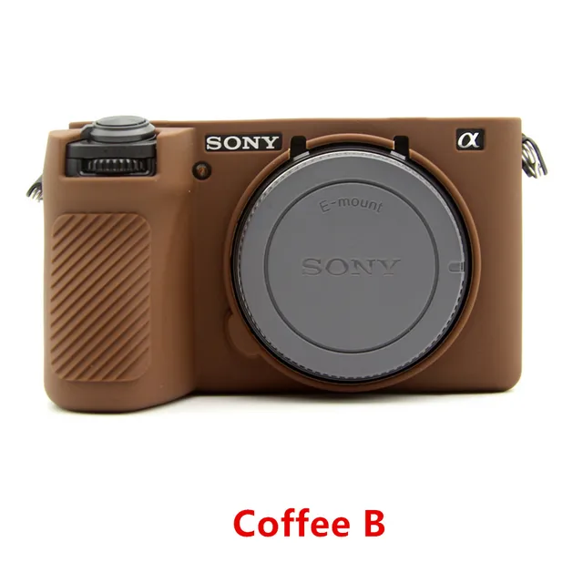 Funda De Silicona Suave Para Cámara Sony 6700 - Antideslizante, A Prueba De Polvo, Varios Colores (negro, Verde, Azul, Etc.)