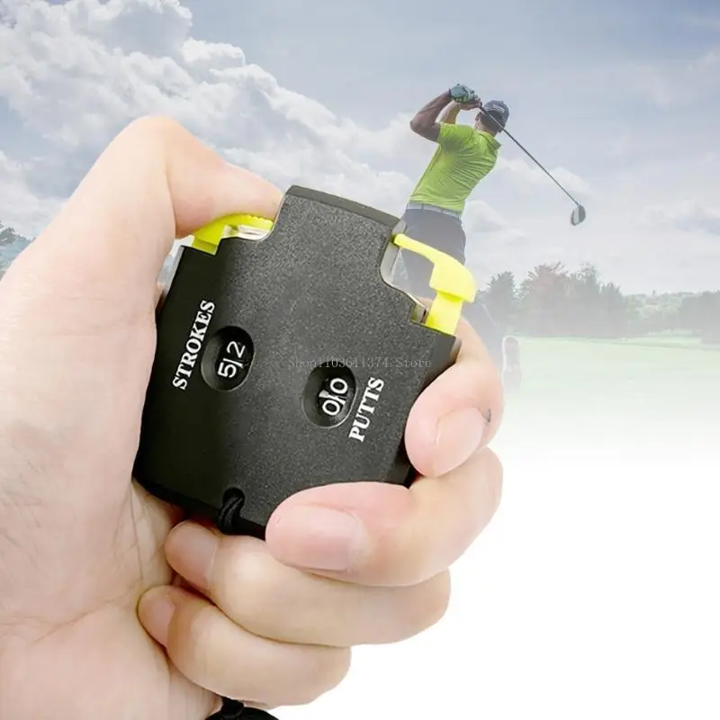 

Portable Golf Score Counter Golf Score Scoring Keeper Golf Score Counter Shot Count Strokes Putt Score Counter