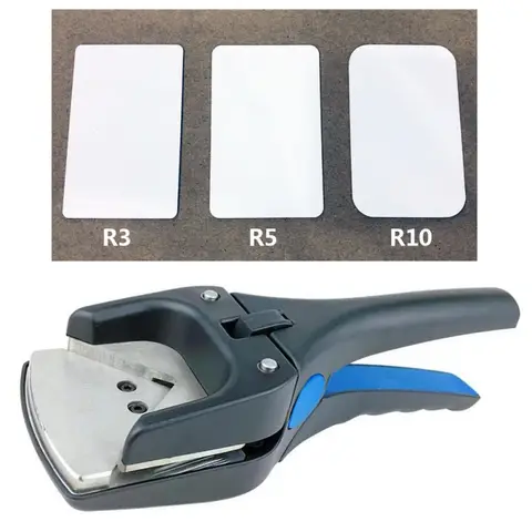 R2 R3 R5 R10 코너 구멍 펀치 대형 배지 슬롯 펀치 코너 라운더 커터 PVC 카드 태그 사진 헤비 듀티 클리퍼