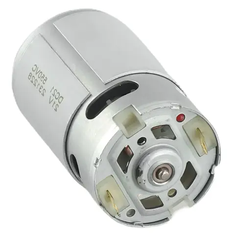 RS550 21V DC Motor With Two-Speed 12 Teeth And High Torque Gear Box For Dril Home DIY Power Tool Replacement Accessories