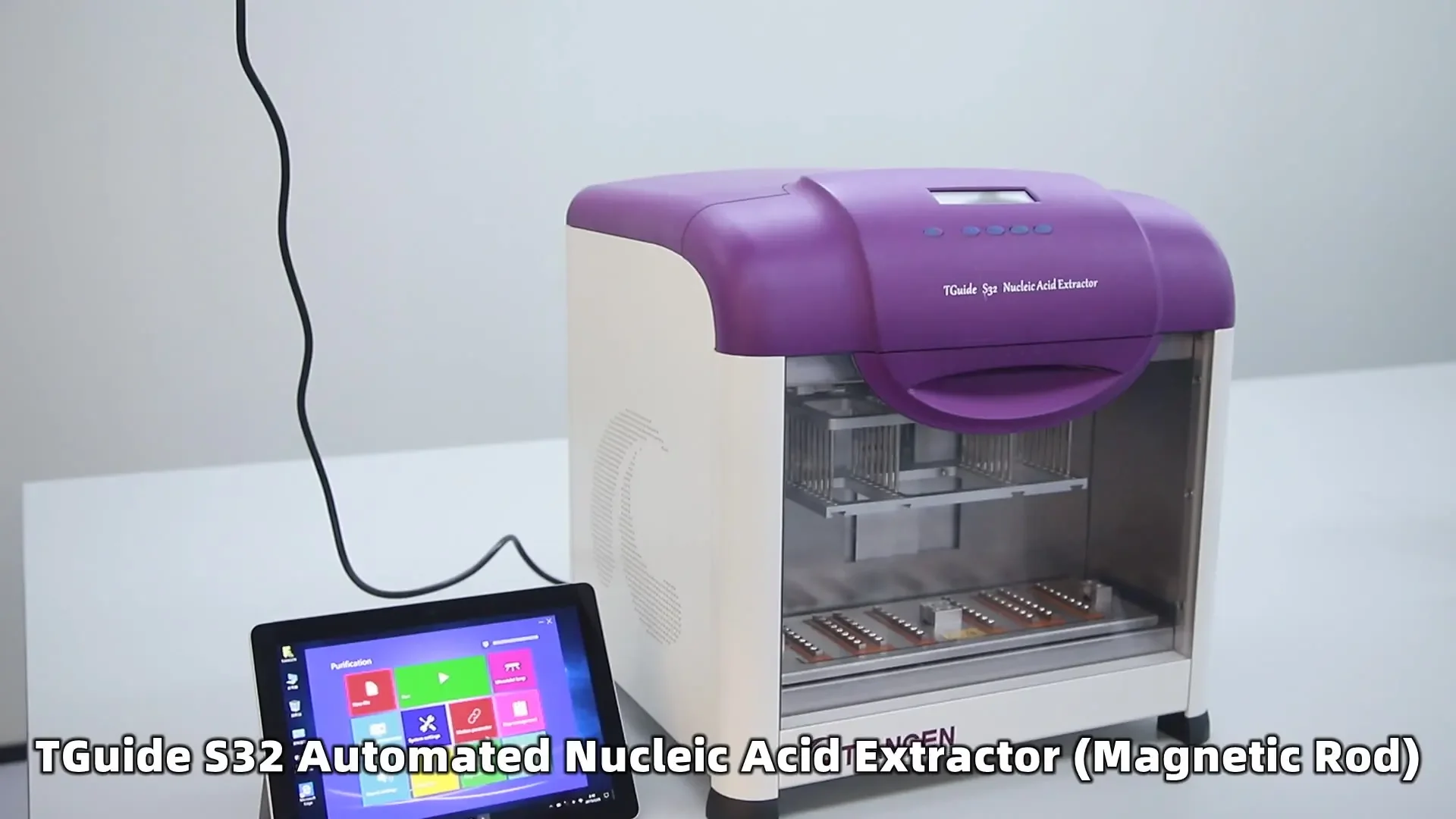 TGuide S32 Automated Nucleic Acid Extractor for DNA extraction virus rna purification for nucleic acid purification instrument