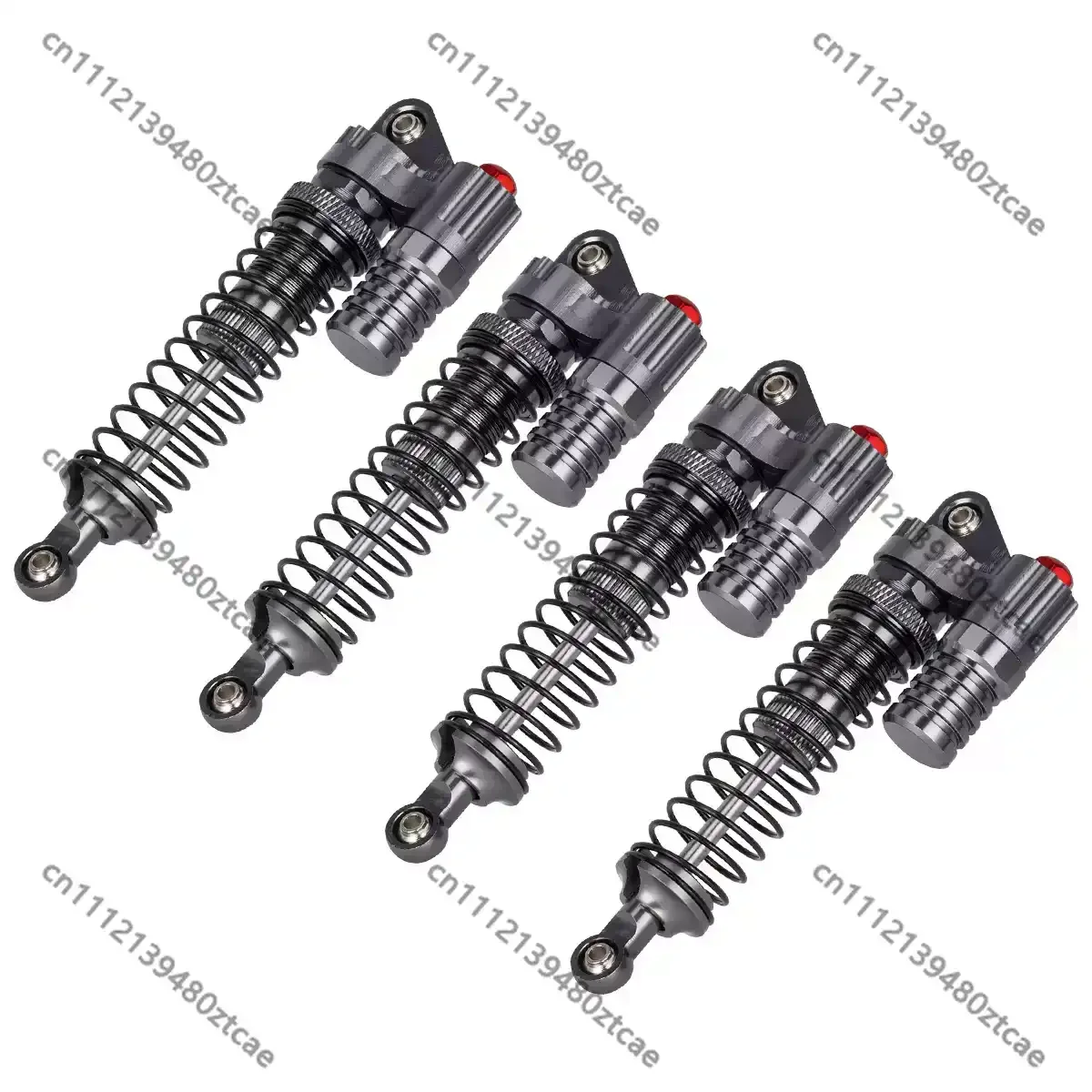 1/10 RC Crawler 93MM Eye To Eye Metal Negative Pressure Shock Absorber Suspension Upgrade Parts