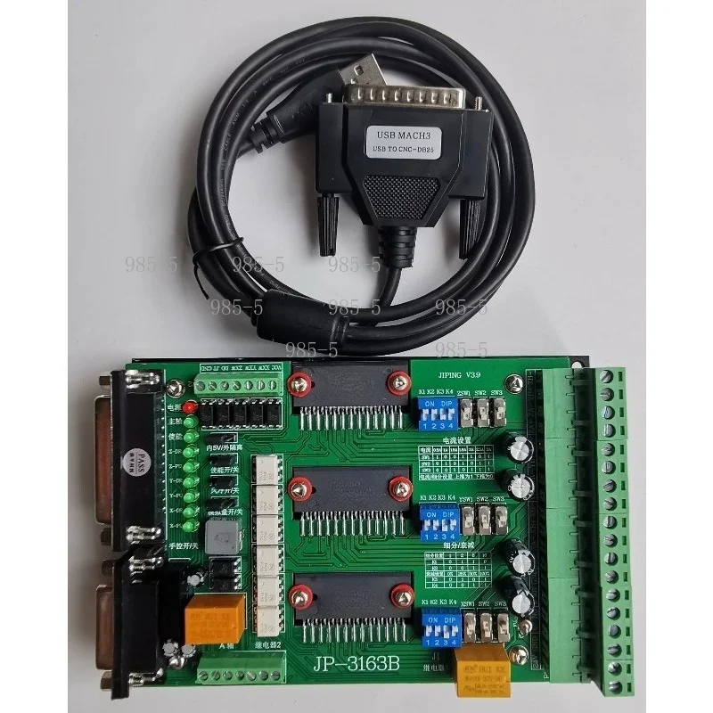 TB6560 3A Three Axis Stepper Drive Board JP-3163B, Replacement Spare Part for CNC Engraver
