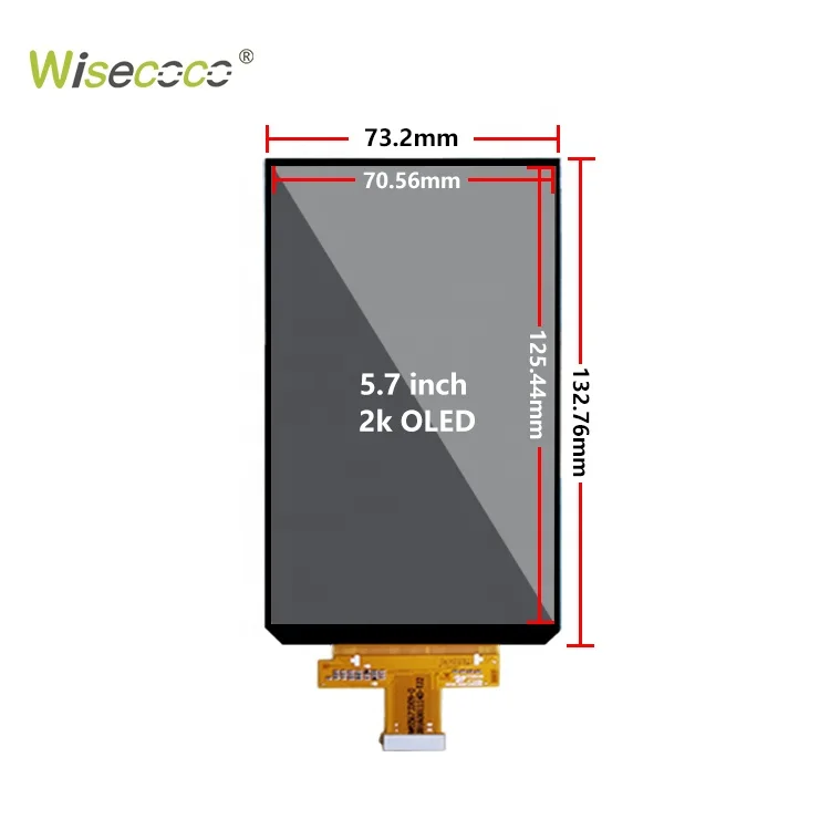 5.7 inch Oled Mipi Touch Screen Tn Tft Lcd Module Mobile Phones 2K 2560*1440 60hz With Control Board Panel Ips Lcd Display