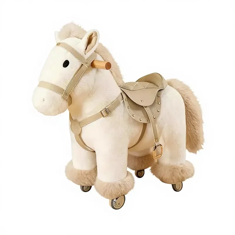 Luluma mascot creative baptism children's gift modern living room decoration rocking chair new simulation animal chair