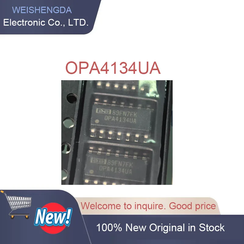 

10PCS OPA4134 OPA4134UA SOP14 Chip IC New Original