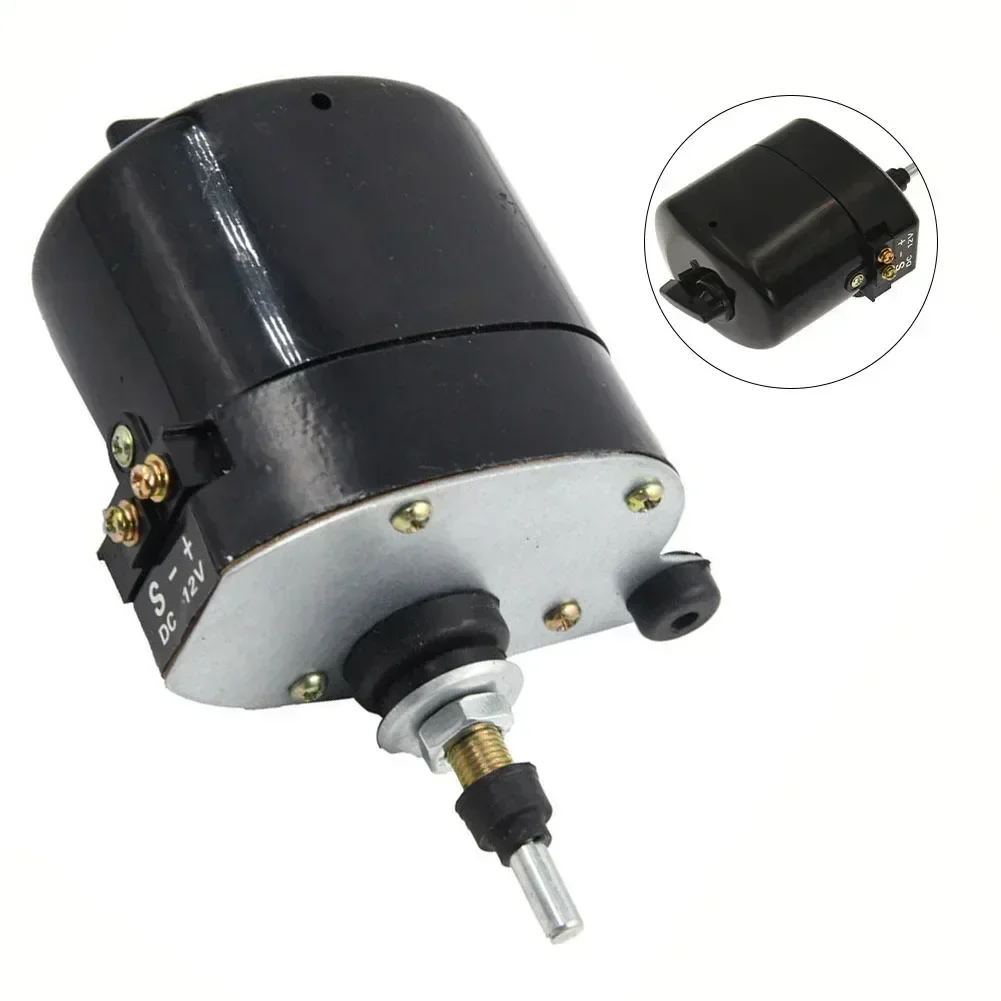 12/24V Windshield Wiper Motor With Blades For Fishing Boats And RVs For Jeep Tractor Caravan-ATV-UTV Windshield Cleaning Tools