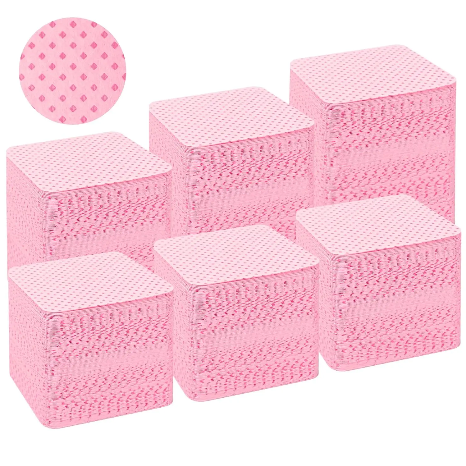 Lint-Free Nail Cleaning Wipes, Unscented Nail Polish Remover Pads, UV Gel Manicure Prep Cleansing Tissues for Nail Art