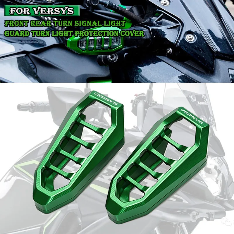 

Motorcycle Front Rear Turn Signal Light Guard Turn Light Protection Cover For Versys650 Versys 650 VERSYS 650 2011-2025