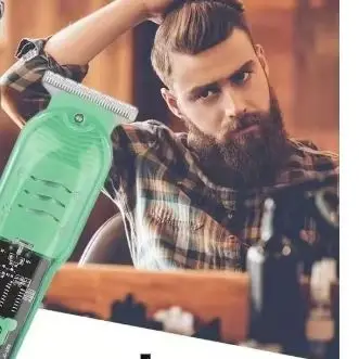 USB Rechargeable Transparent Body Electric Hair Clipper, Cordless Professional Hair Trimmer for Men Personal Hair Cutting