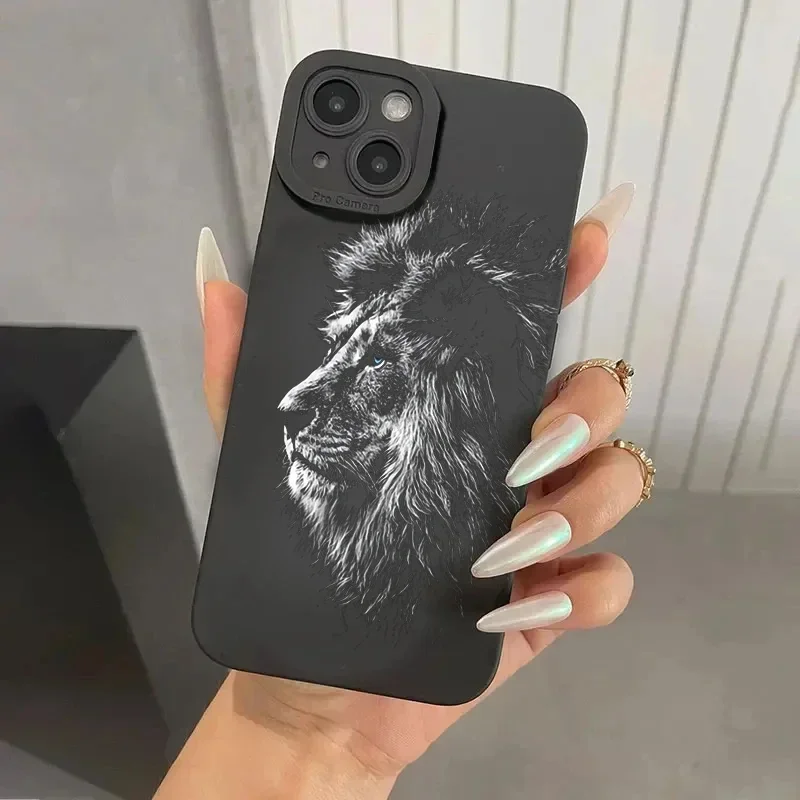 Lion Pattern Phone Case For iPhone 11 12 13 14 15 16 17 Pro Max XS X XR 7 8 Plus Shockproof Matte Soft Silicone Bumper Cover - AliExpress 202192403 Lion Pattern Phone Case For iPhone 11 12 13 14 15 16 17 Pro Max XS X XR 7 8 Plus Shockproof Matte Soft Silicone Bumper Cover - AliExpress 202192403