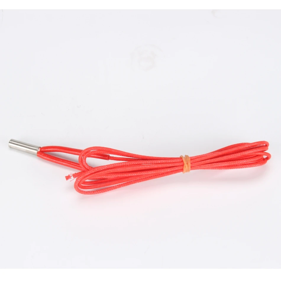 KINGROON 1PC 12V 40W Ceramic Cartridge Heater 6mm*20mm For Extruder 3D Printers Parts Heating Tube Heat 12V40W 1M Extrusion Part