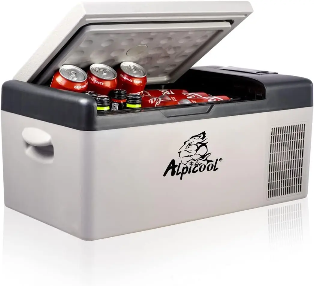 

Alpicool C15 Portable Freezer,12 Volt Car Refrigerator, 16 Quart (15 Liter) Fast Cooling 12V Car Fridge -4℉~68℉, Car Cooler