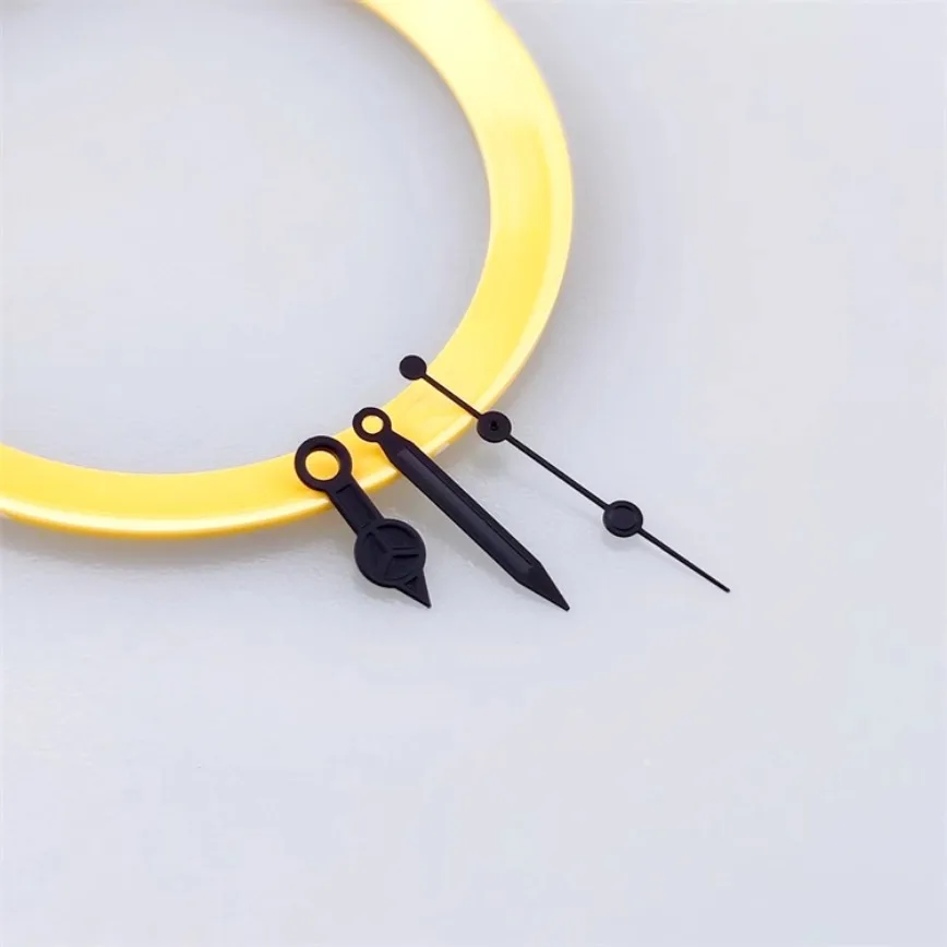 Accesorios de reloj de movimiento NH35, accesorio de mano negro, rojo, azul, amarillo, sin luminiscencia, NH35/NH36