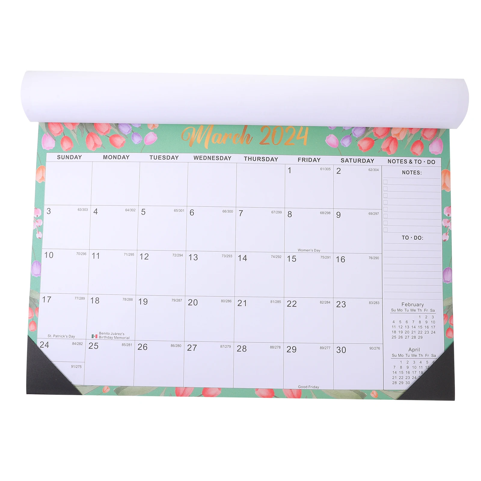 

1pc Wall 2024 Hanging Schedule Home Office Use English Note-Taking Holiday Planner Paper Simple Design Household 2024