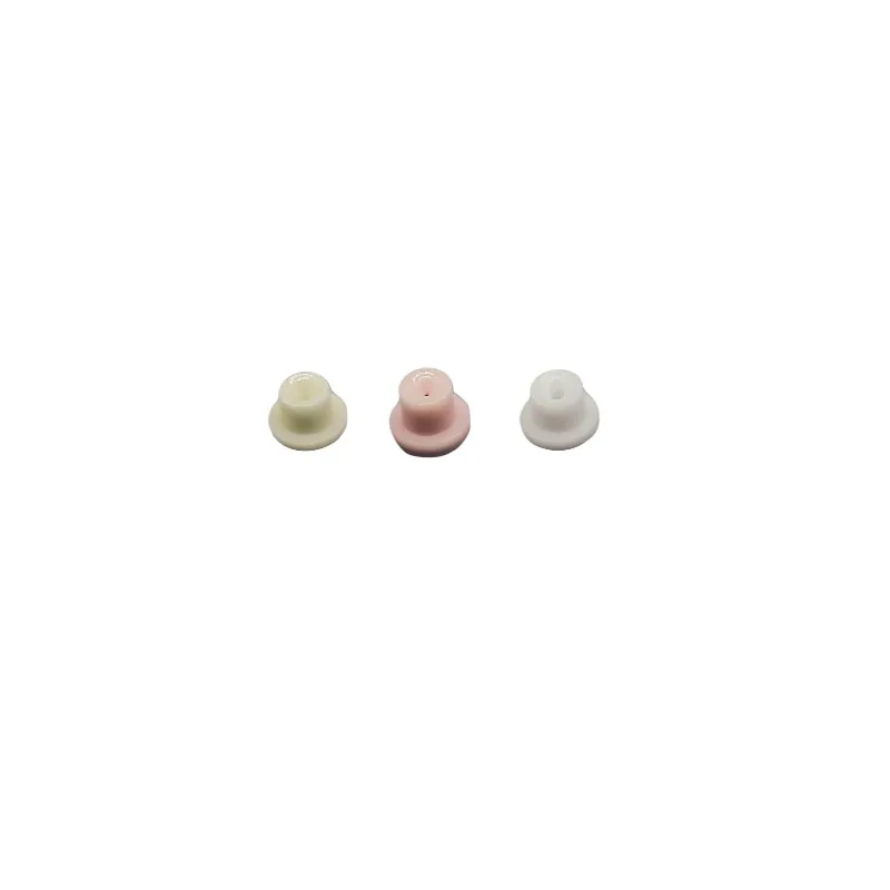10Pc Blow-drying Die Drawing 99 Porcelain Ceramic Eyelet Outer 4 Height 4, Holes 0.2 0.3 0.4 0.5 0.6 0.7 0.8 0.9 1.0mm Alumina