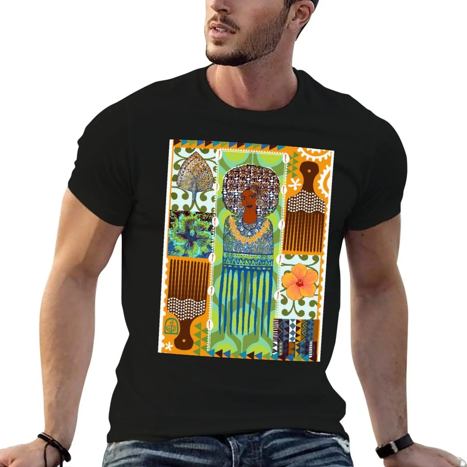 Ailan Orman Tings (Island Woman Things) by Sharon Phineasa T-Shirt funny meme t-shirts boys animal print Short sleeve tee men