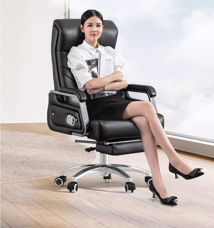 Boss's chair, home computer chair, can lie down in office, study chair