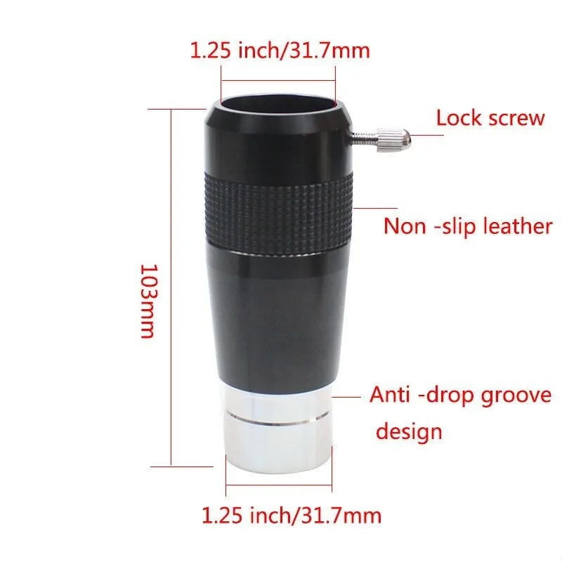 1PC 1.25'' Apochromatic 5x Magnification Mirror F Astronomical Telescope Lens