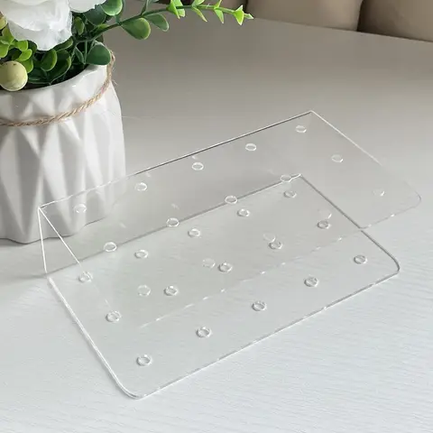 15 होल केक लॉलीपॉप होल्डर डिस्प्ले स्टैंड ऐक्रेलिक क्लियर टिकाऊ कैंडी शादी की पार्टी जन्मदिन मिठाई स्टैंड के लिए 10 best sales ऐक्रेलिक केक स्टैंड - №7